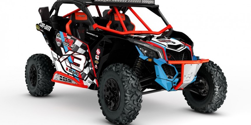 BRP представляє мотовсюдихід гоночного типу Can-Am Maverik X3 